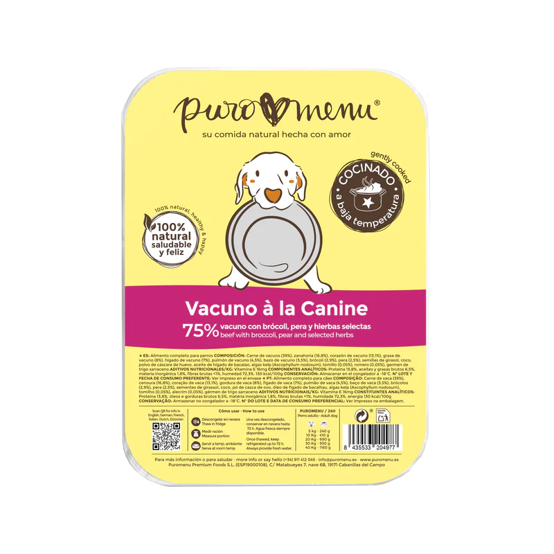 PuroMenu Vacuno à la Canine